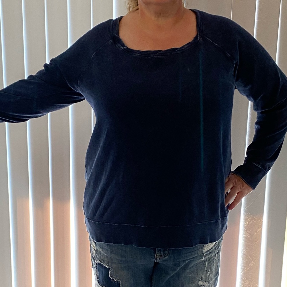 Lightweight blue torrid sweatshirt